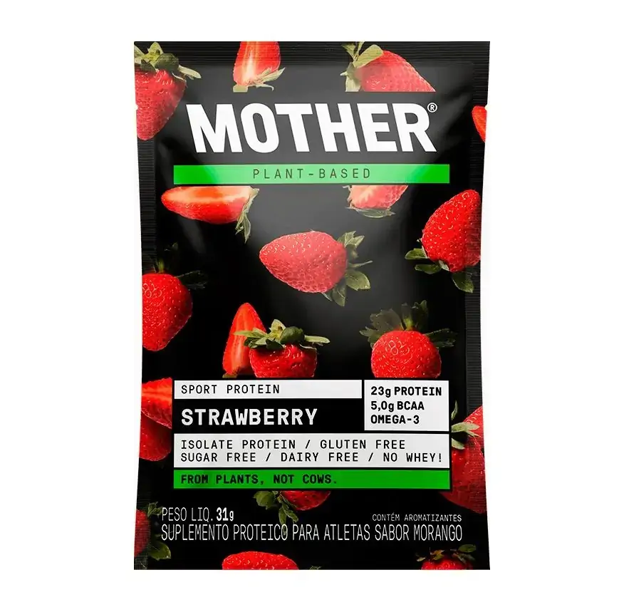 Sport Protein Vegana Natural + BCAA e Ômega 3 - Mother