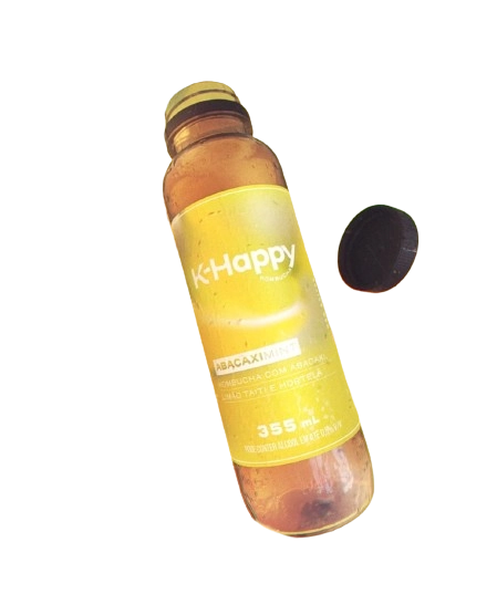 Suco Kombucha KHAPPY Lightness Garrafa 355ml