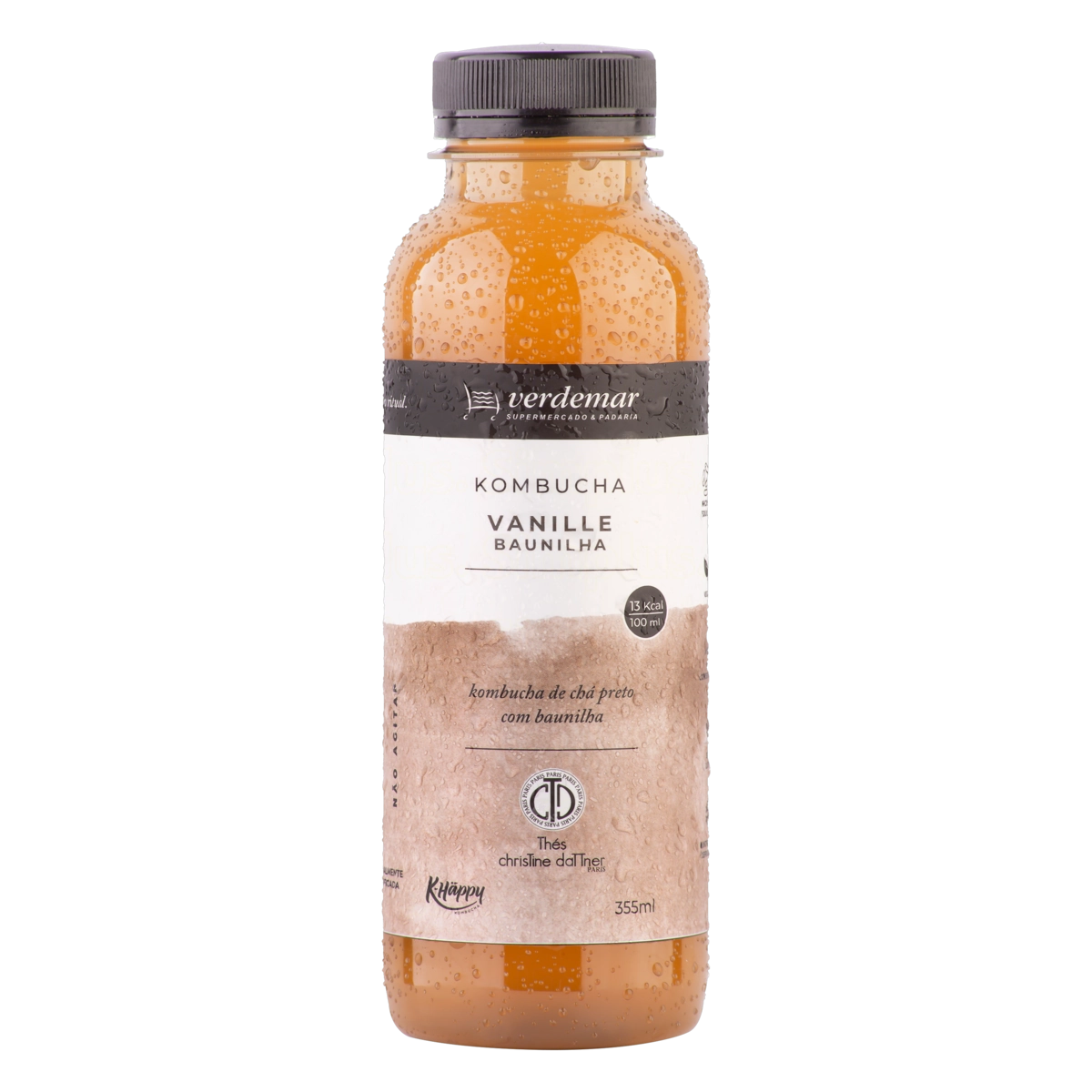 Kombucha Vanille K Häppy Garrafa 355ml
