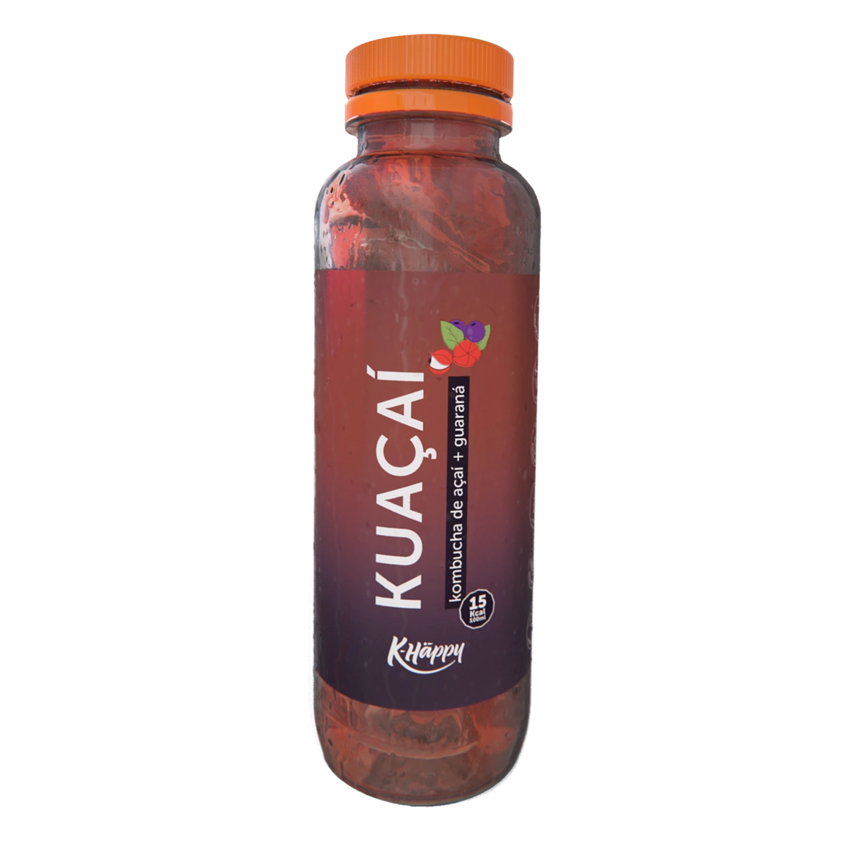 Kombucha Kuaçaí K Häppy Garrafa 355ml