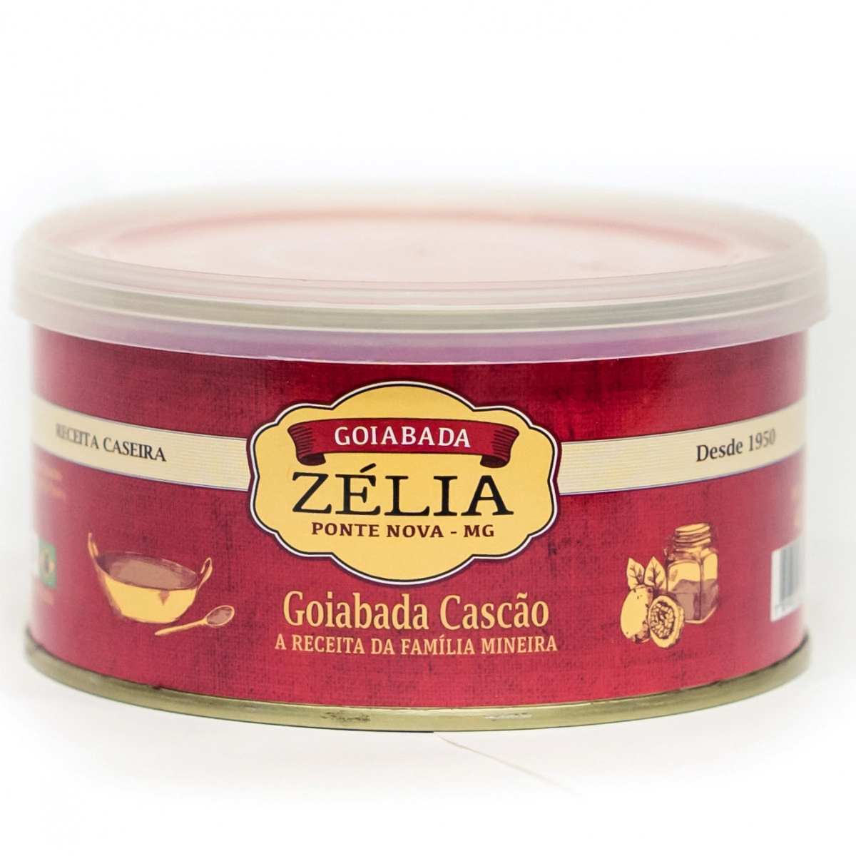 Goiabada Cascao Zelia Tradicional Lt 400g