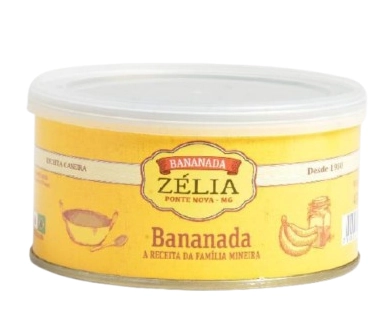 Bananada Zelia Tradicional Lt 400g
