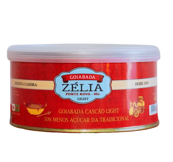 Goiabada Cascao Zelia Light Lt 400g