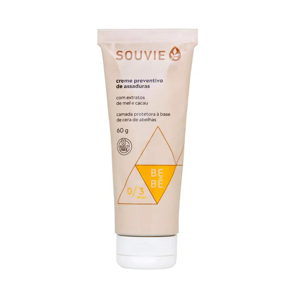 Creme Preventivo De Assaduras Souvie Bebe 60g