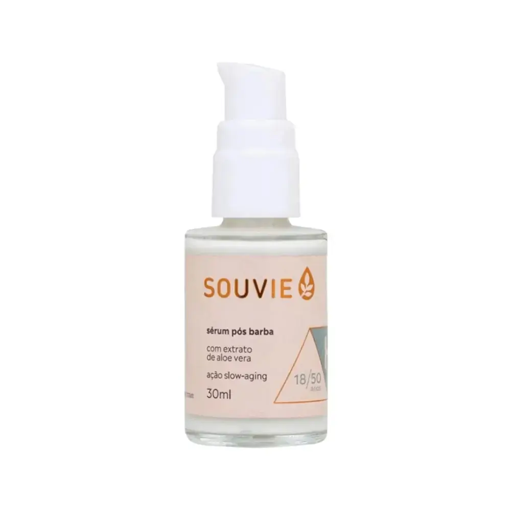 Sérum Pós Barba Orgânico Homem 18/50 30ml - Souvie