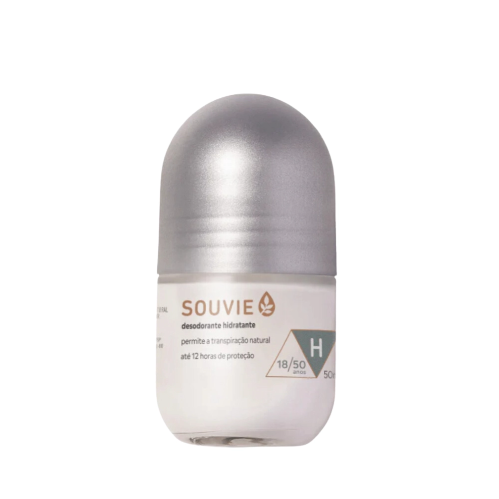 Desodorante Roll On Souvie Hidratante Homem 50ml
