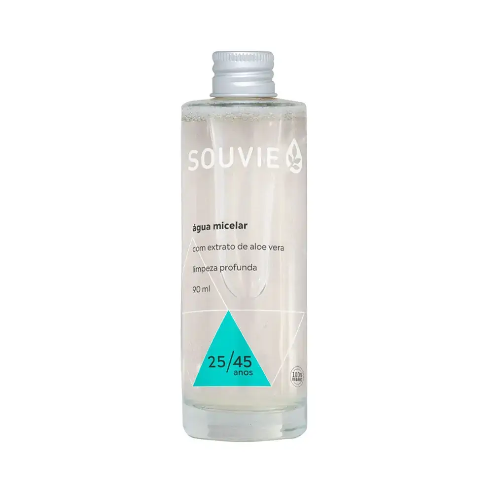 Agua Micelar Souvie Extrato De Aloe Vera 90ml