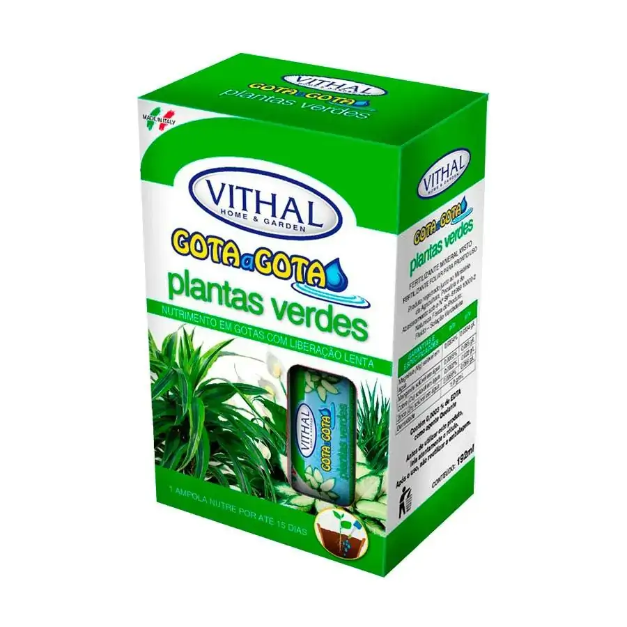 Fert Vithal Gota A Gota Plantas Verdes 192ml