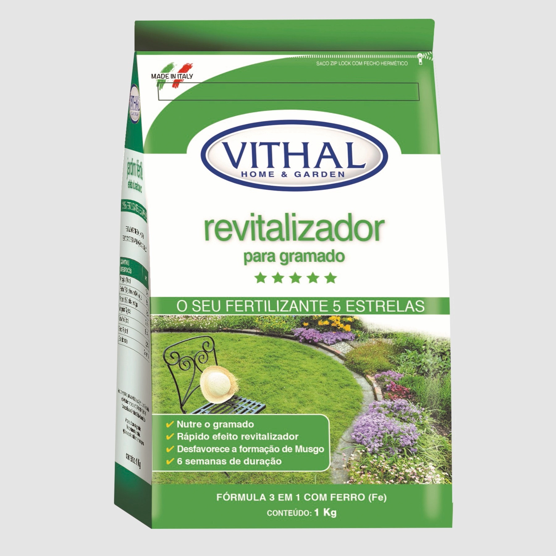 Fert Vithal 1kg Revitalizador P/ Gramado