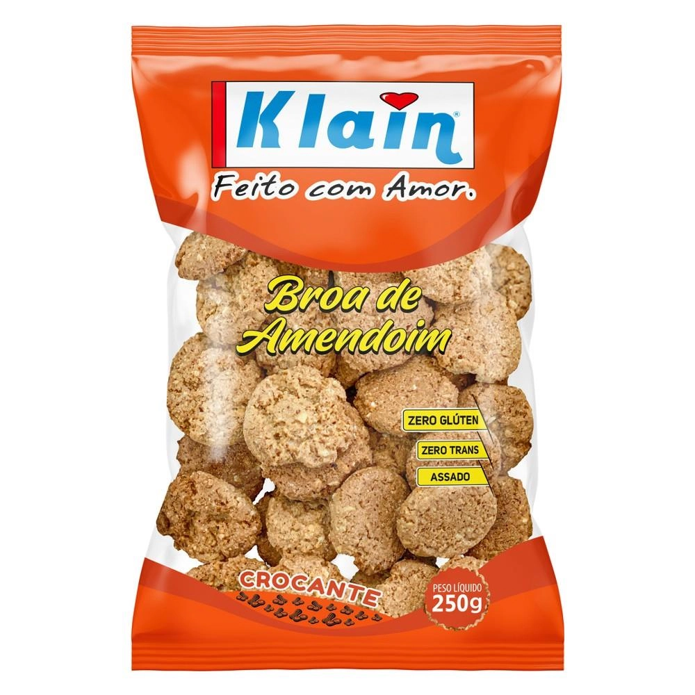 Bisc Klain Amendoim 260g Crocante