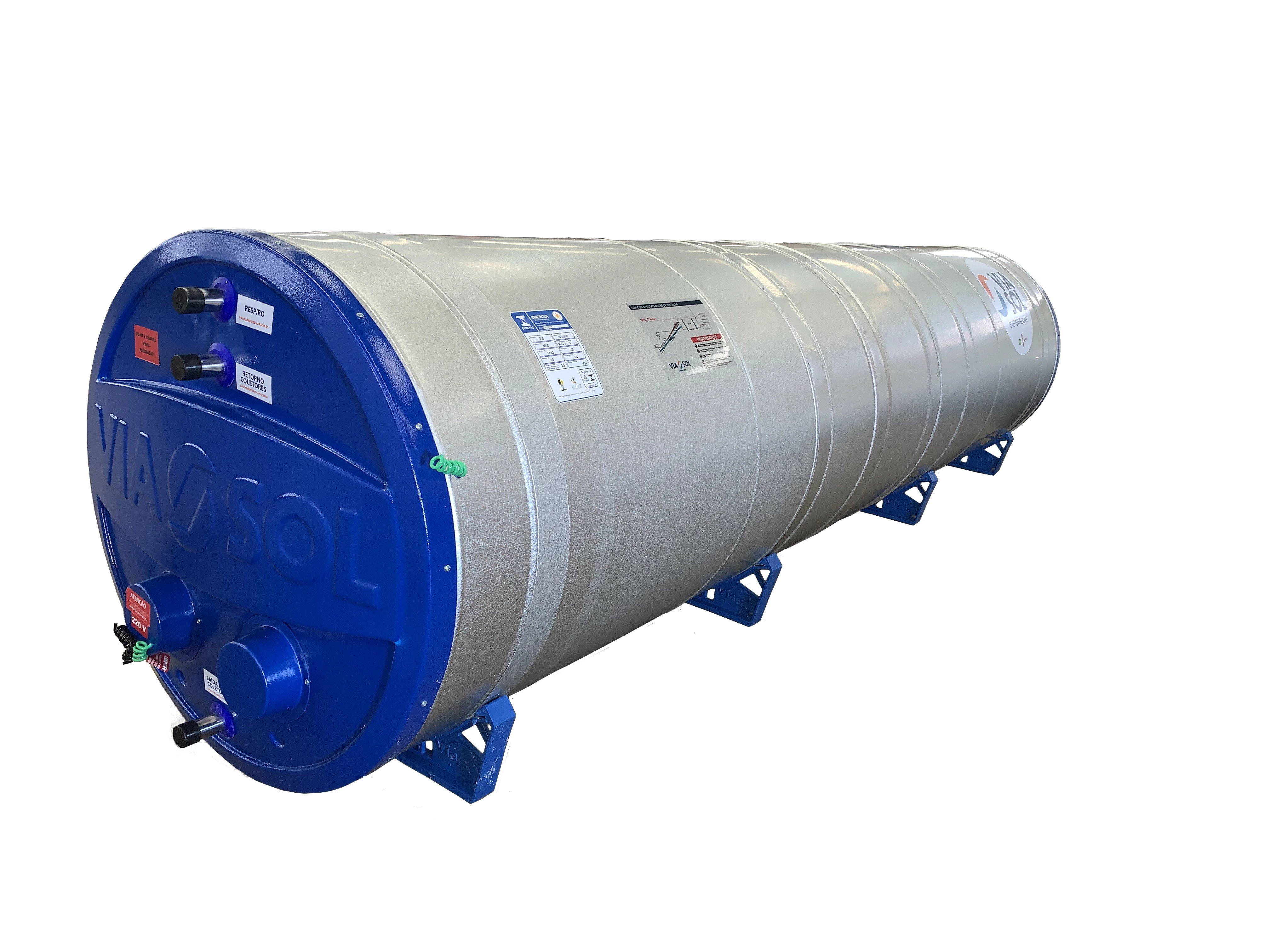 Reservatório Térmico (boiler) 800l Nivel Fechado 316 - Baixa Pressão 220v