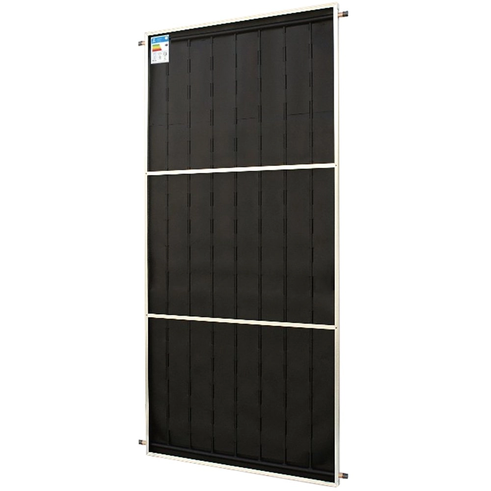 Coletor Solar Vertical 200x100cm Cobre Viasol