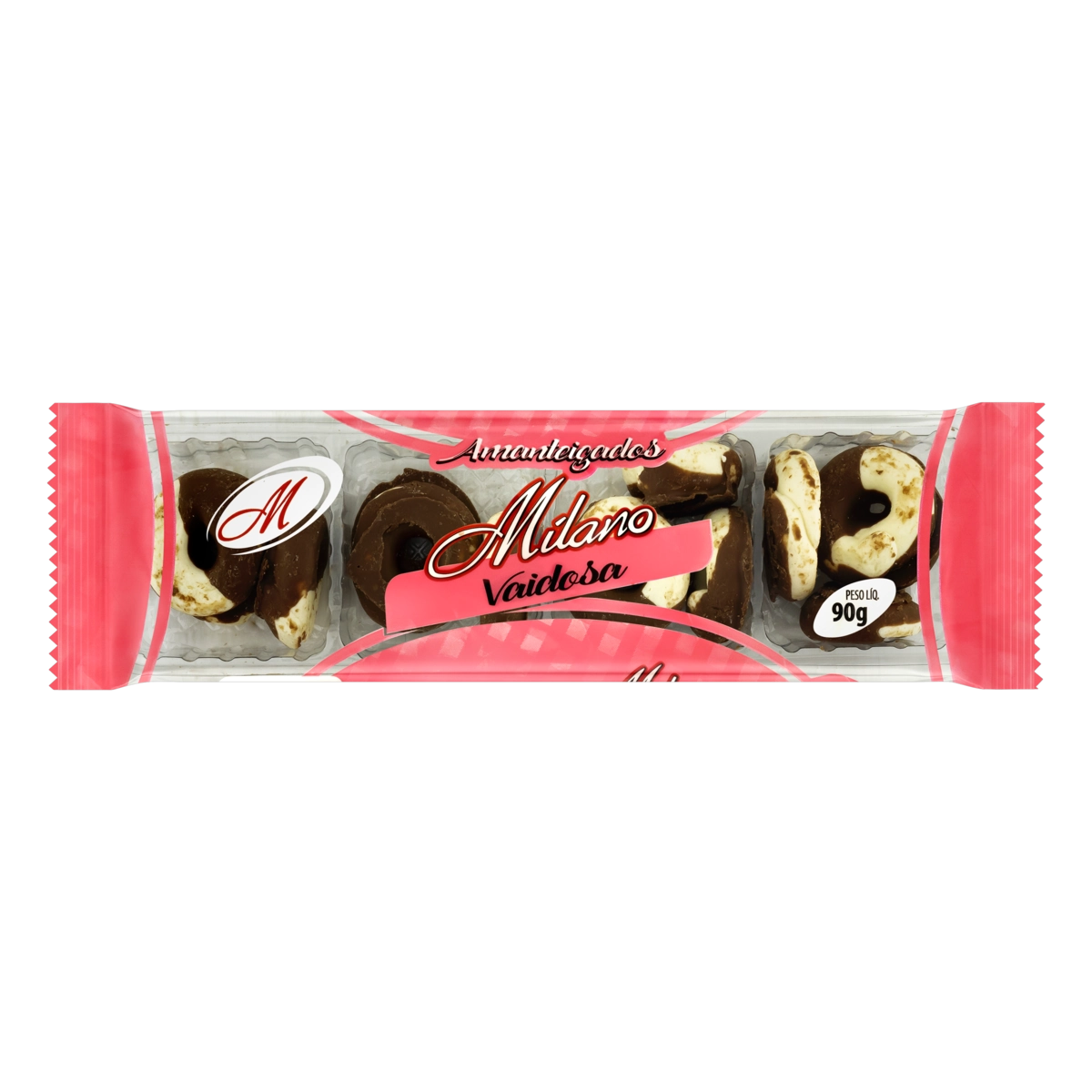 Biscoito Amanteigado Vaidosa Milano Pacote 90g