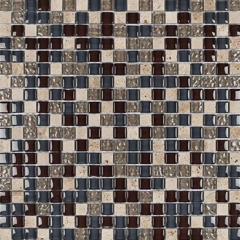 Pastilha Glass Stone GS112 31x31cm Glass Mosaic