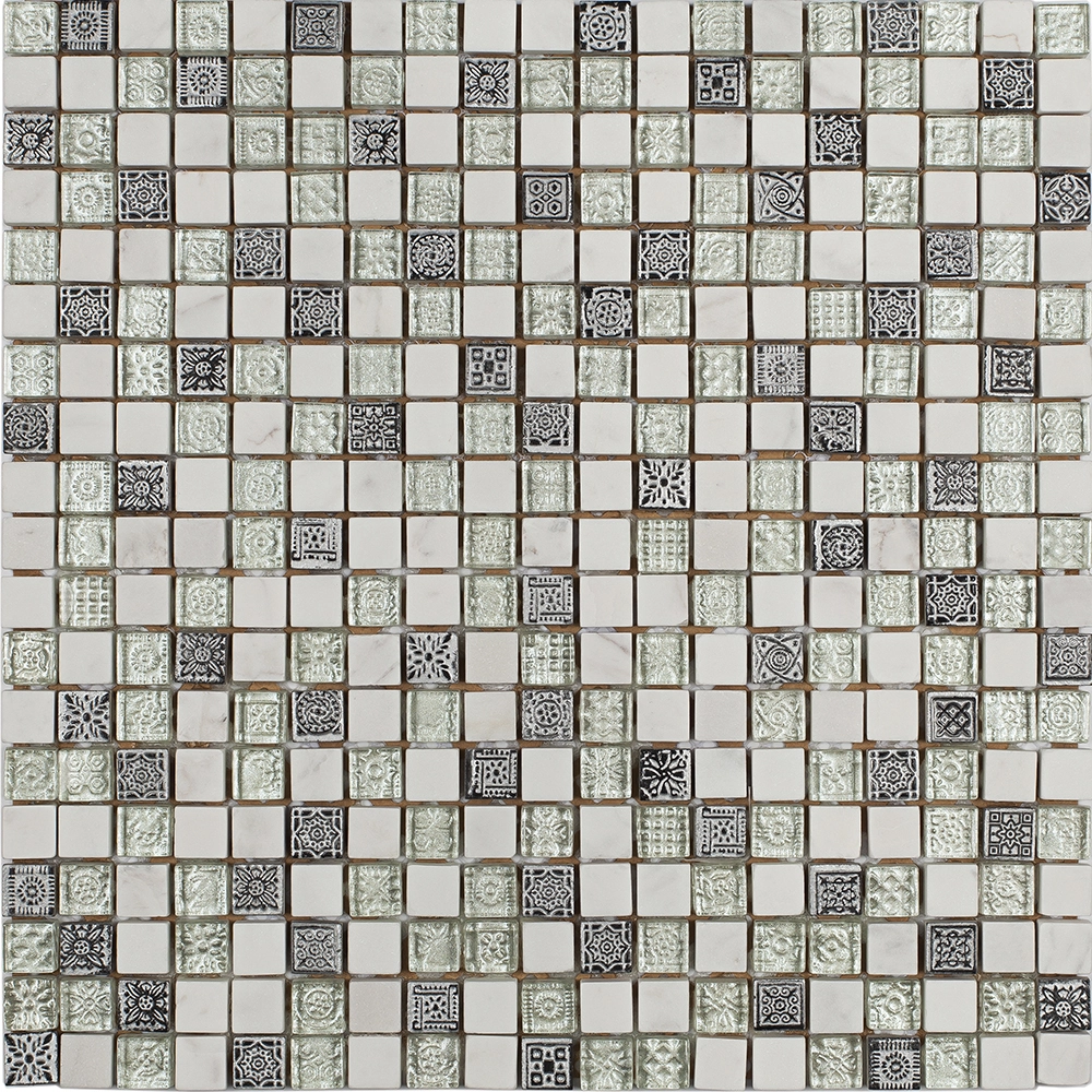 Pastilha Glass Stone GS551 31x31cm Glass Mosaic