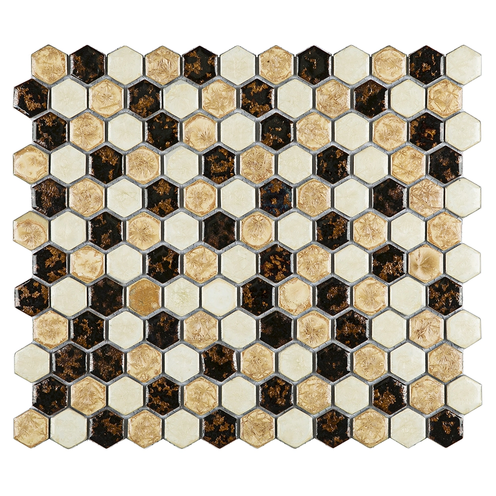 Pastilha PE2511 30x26cm Glass Mosaic