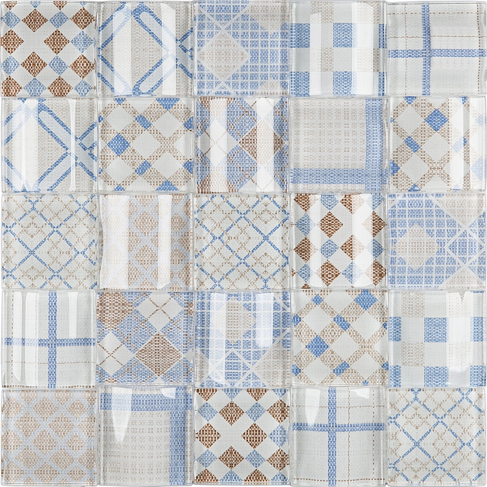 Pastilha Patchwork PW507 30x30cm Glass Mosaic