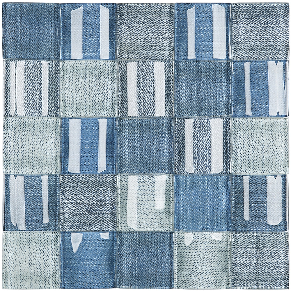 Pastilha Patchwork PW508 x30cm Glass Mosaic
