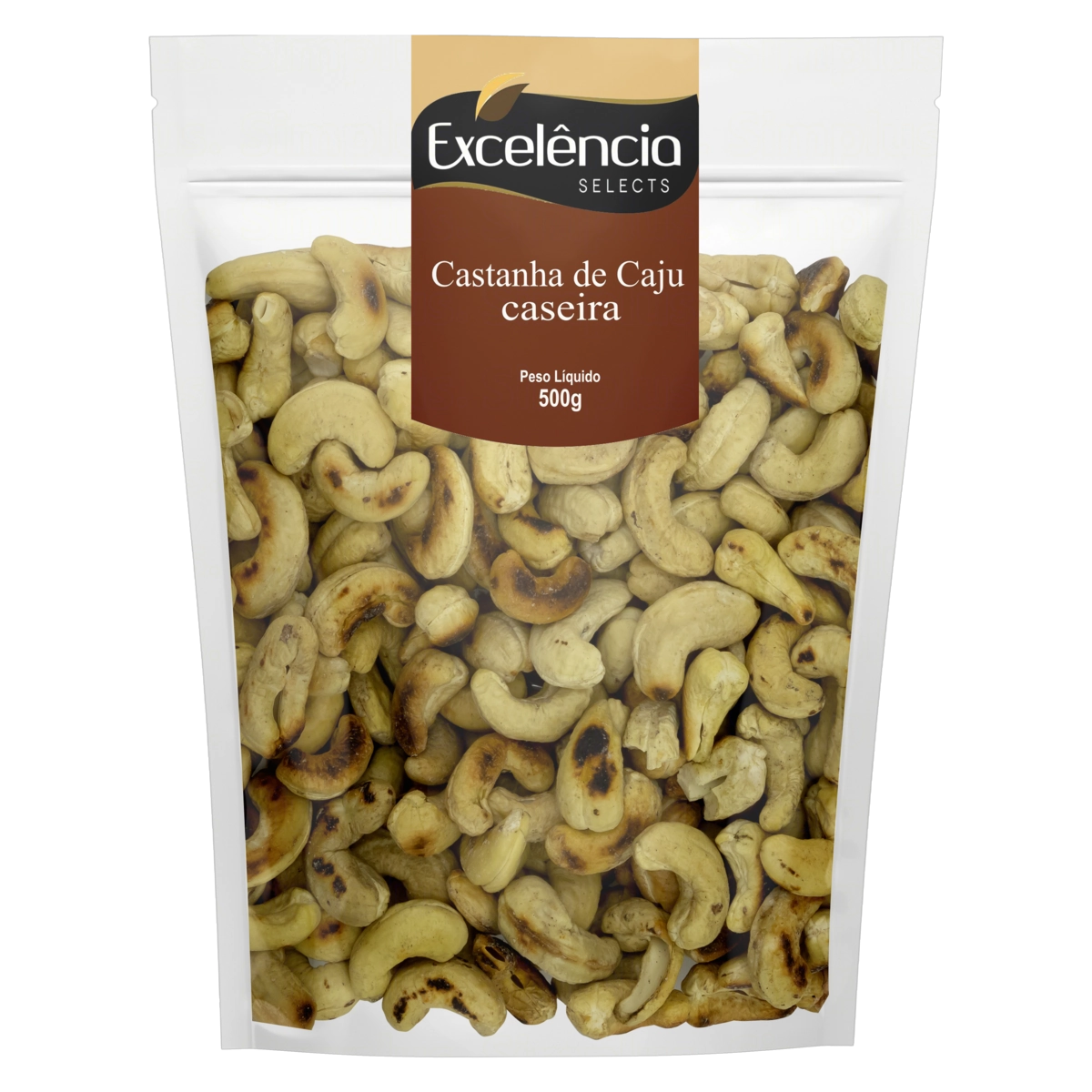 Castanha De Caju Caseira Excelência Selects Pouch 500g