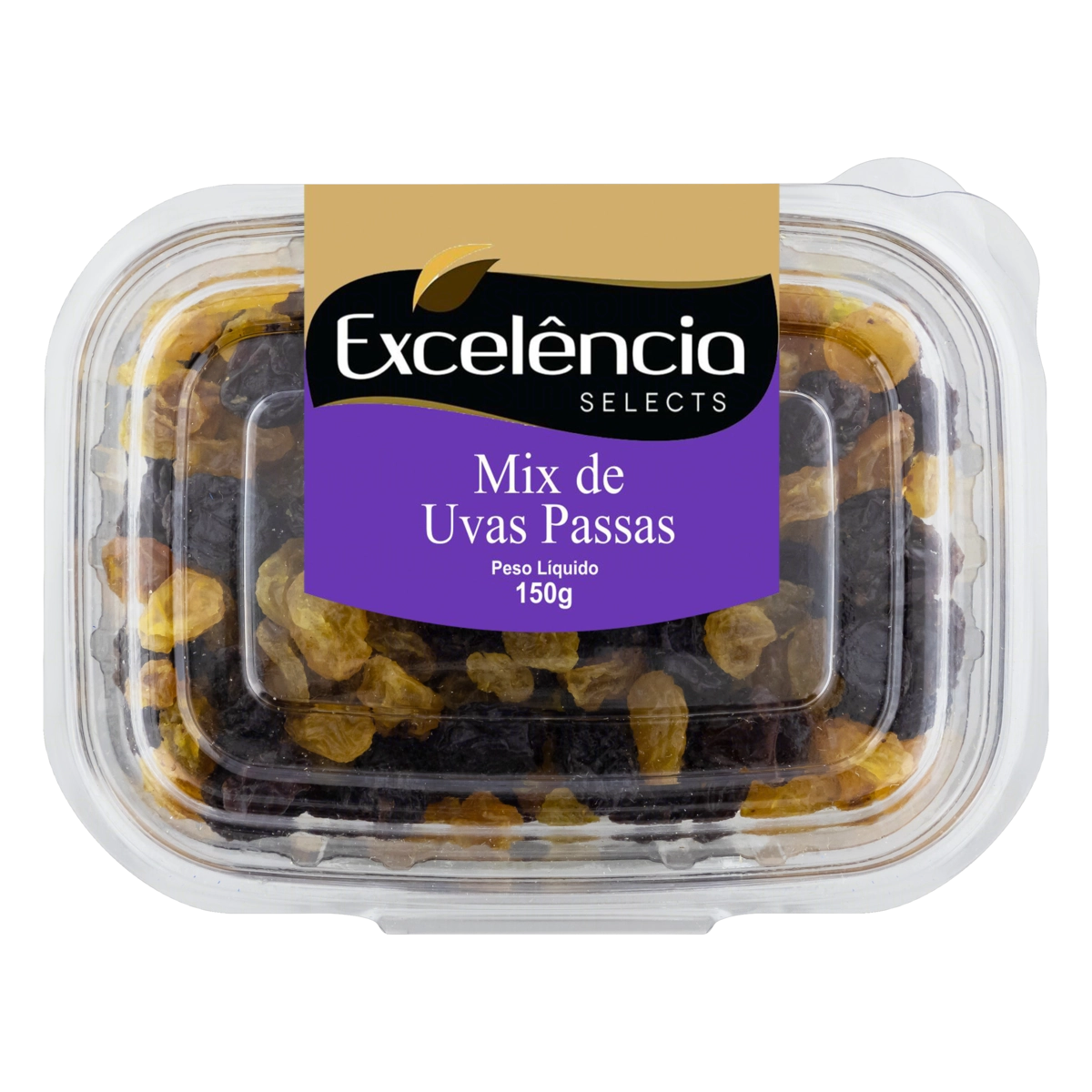 Mix De Uva Passa Excelência Selects Pote 150g