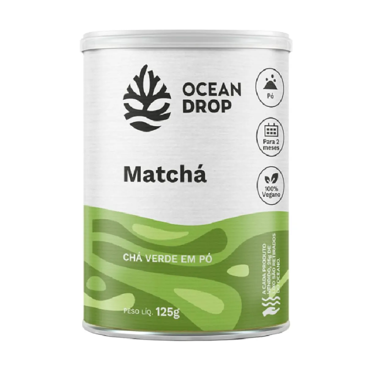 Chá Matchá Bloom Your Brain Ocean Drop 125g