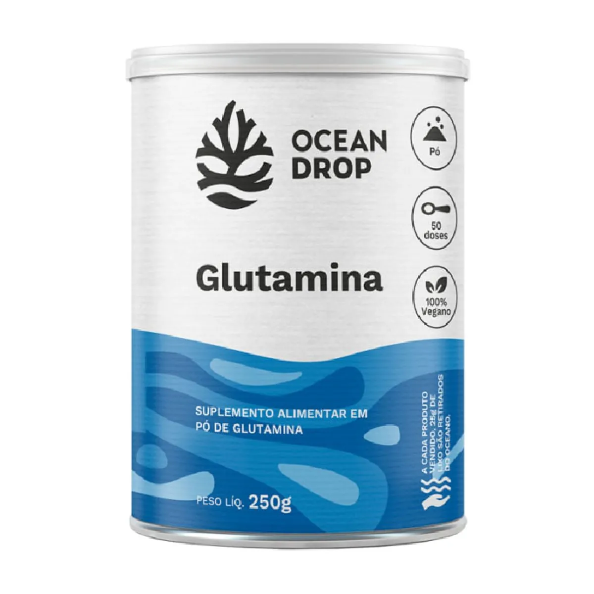 Glutamina 250g Ocean Drop