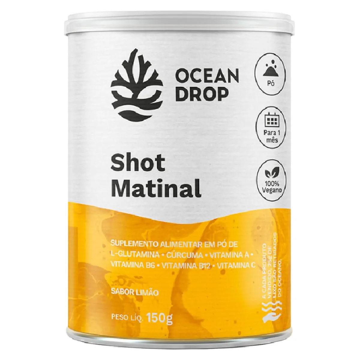 Shot Matinal Vitalidade Ocean Drop 150g