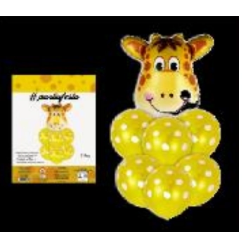 Kit Balao Buque Animais Sortidos Und