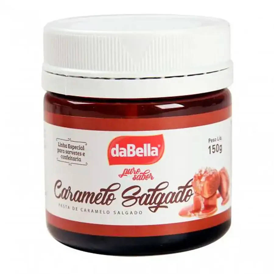 Pasta Puro Sabor Caramelo Salg 150g Dabella
