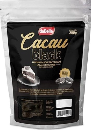 Chocolate Em Po 100 Cacau Black 200g