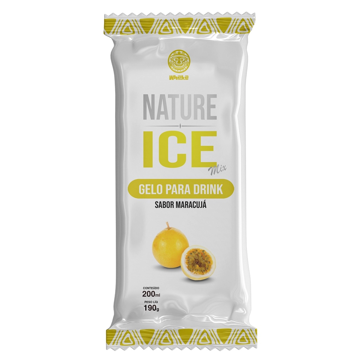 Gelo Para Drinks Sabor Maracuja