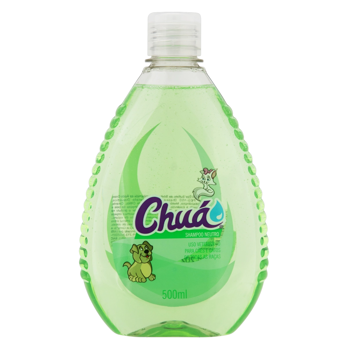 Shampoo Uso Veterinário Neutro Chuá Frasco 500ml