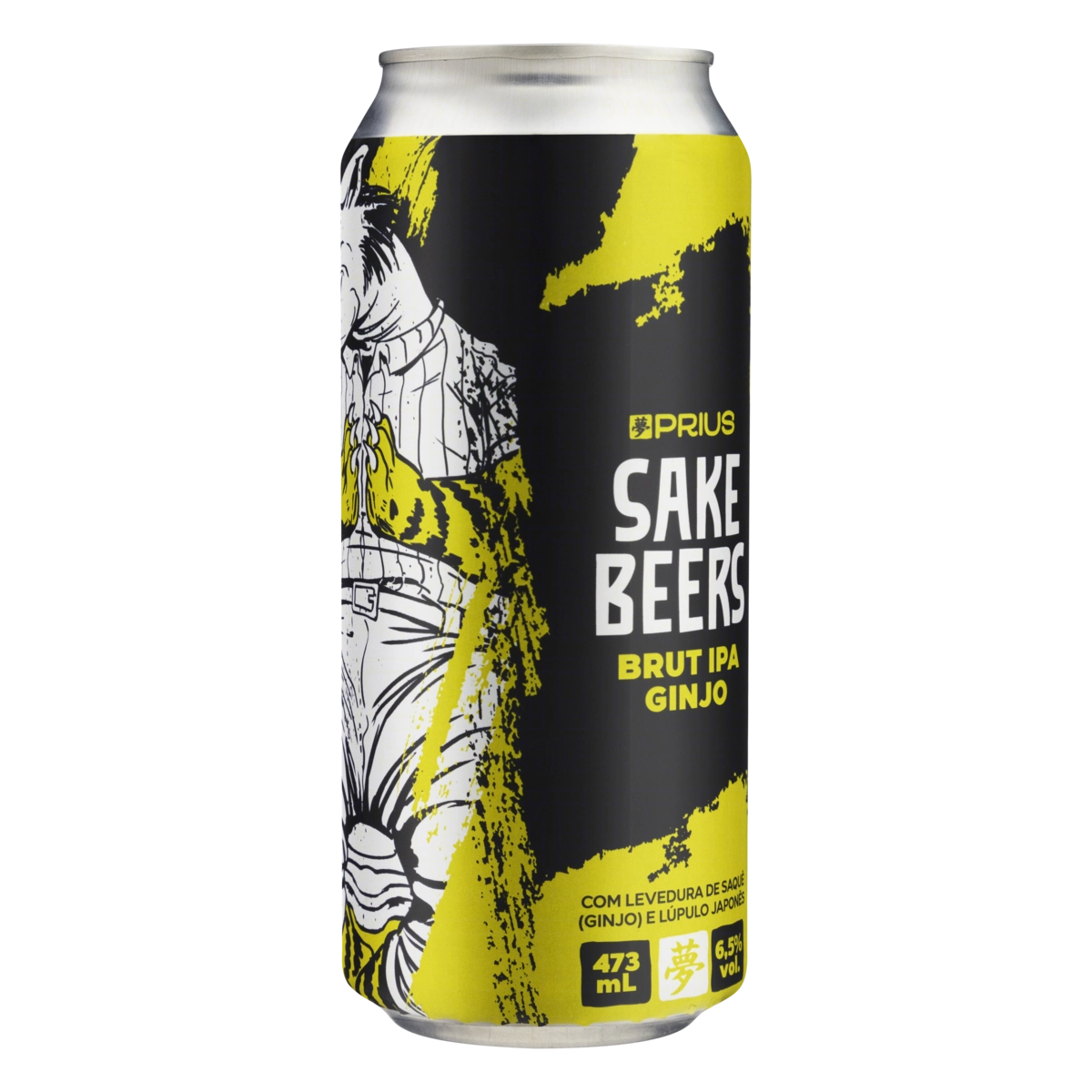Cerveja Brut IPA Ginjo Sake Beers Lata 473ml