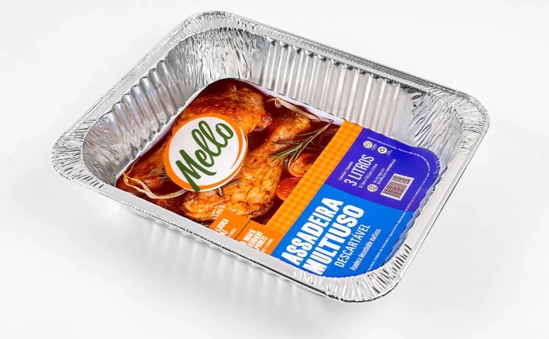 Bandeja Mello 3lt Desc.alum.ret.