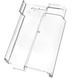 Telha Romana Cristal Prismalux - Anti-uv E Anti Chama(telha Plástica Transparente) - Caixa Com 15 Unidades