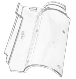 Telha Americana Cristal Prismalux - Anti-uv E Anti Chama(telha Plástica Transparente) (unidade)