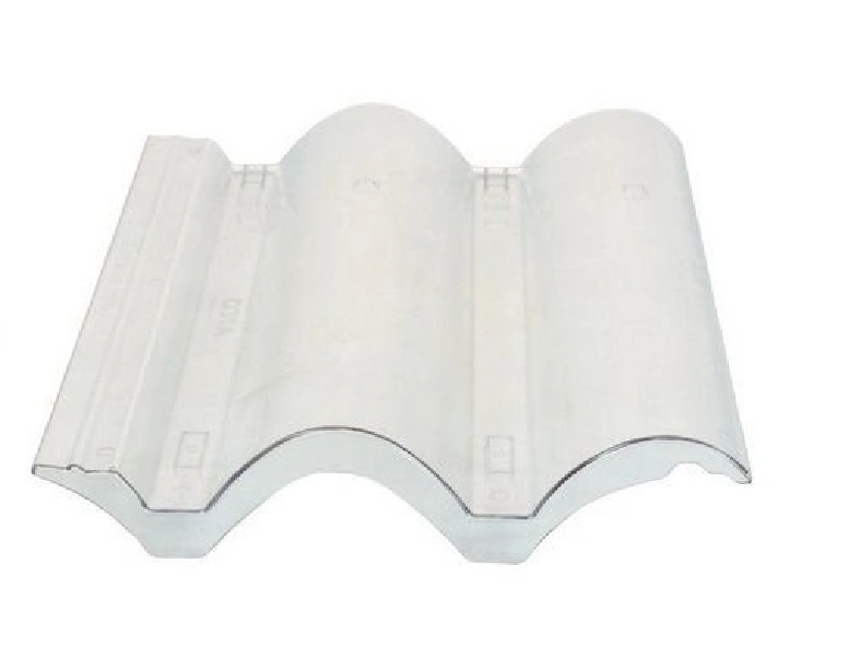 Telha Transparente Coppo Veneto Cristal Prismalux - Anti-uv E Anti Chama( Caixa Com 10 Telhas)