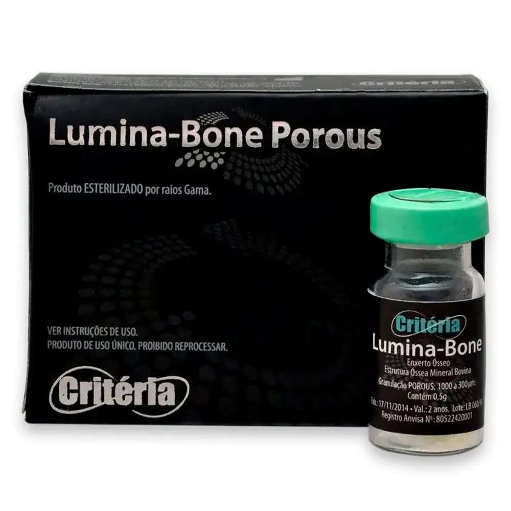 Enxerto Ósseo Lumina Bone Porous Large com 02 x 0,5g - Criteria