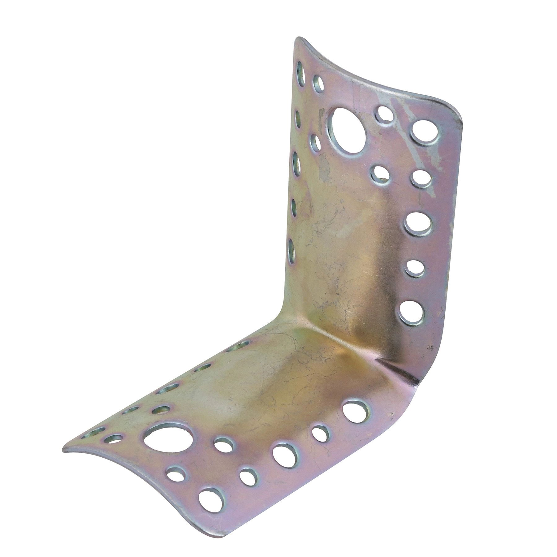 Placa Junção Dobrada para Eucalipto 85x85x65mm Aço Galvanizado Minubras