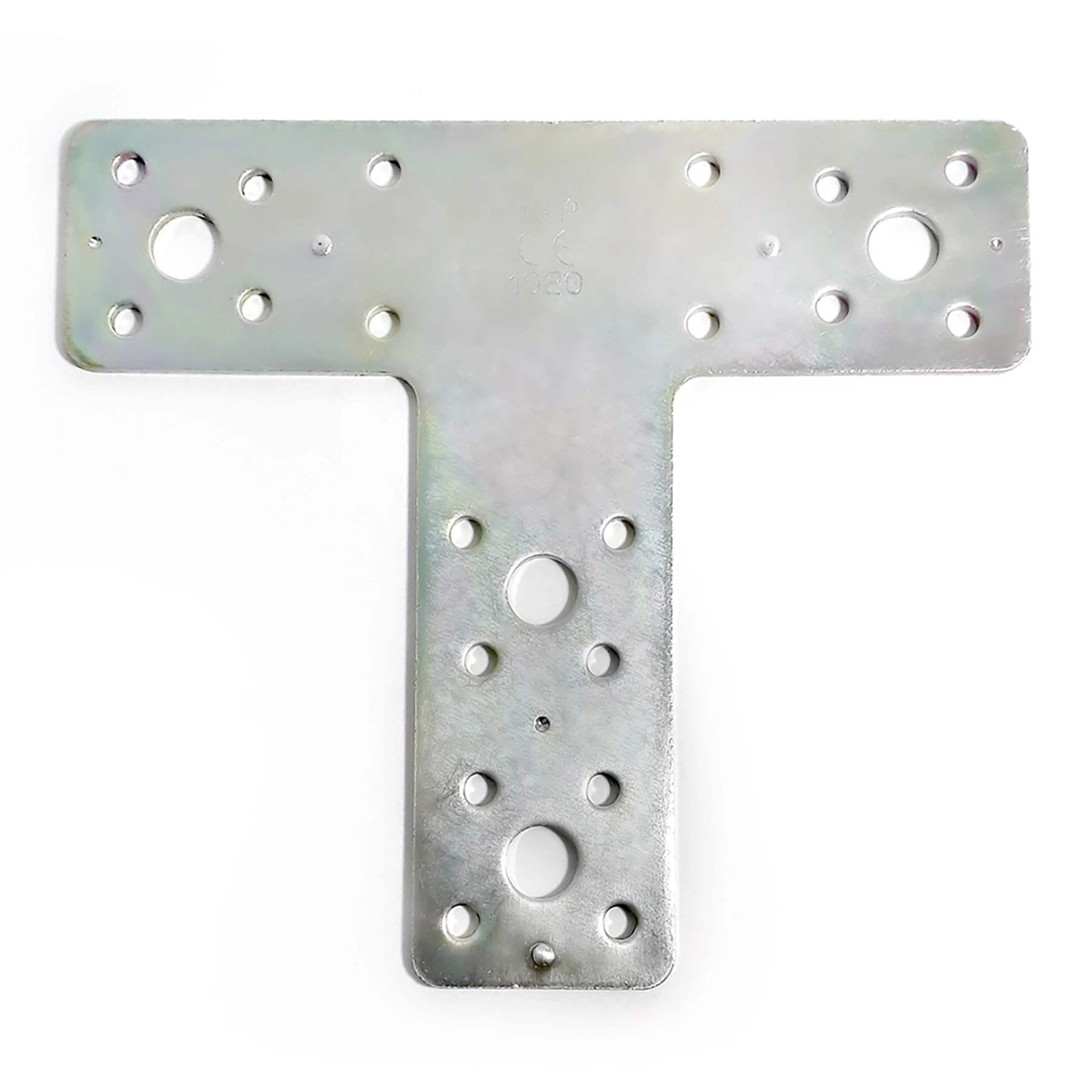 Placa Junção em “T” 145x150x2,5mm Aço Galvanizado Minubras