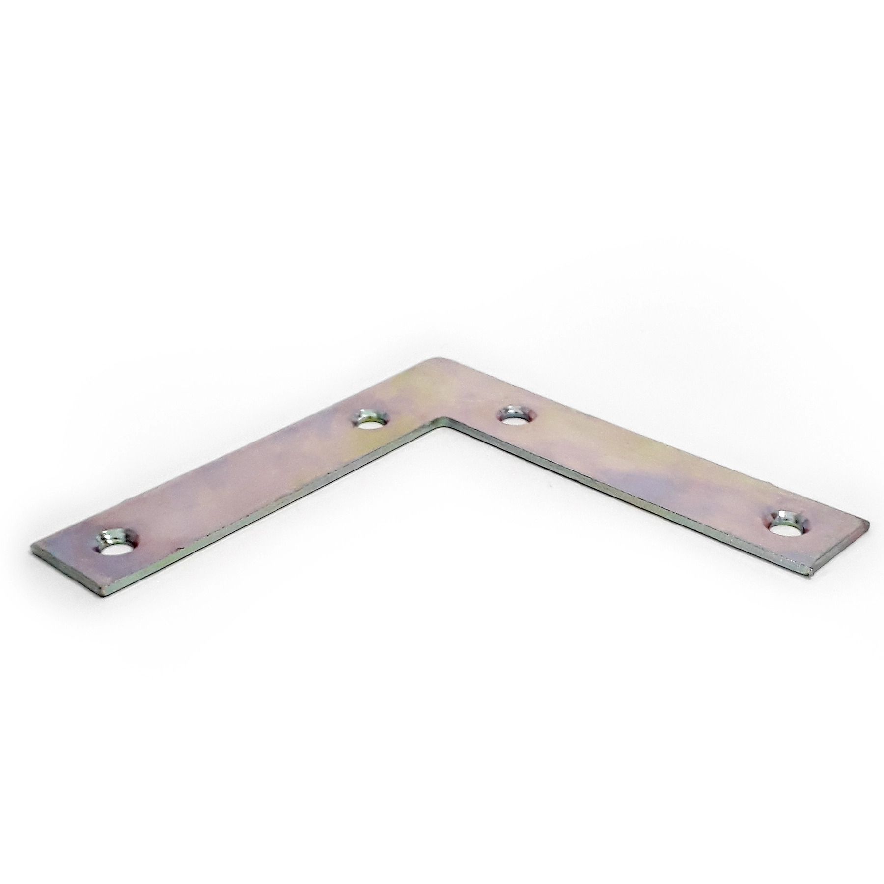 Placa Angular Reforçada 20x100x2mm Aço Galvanizado Minubras