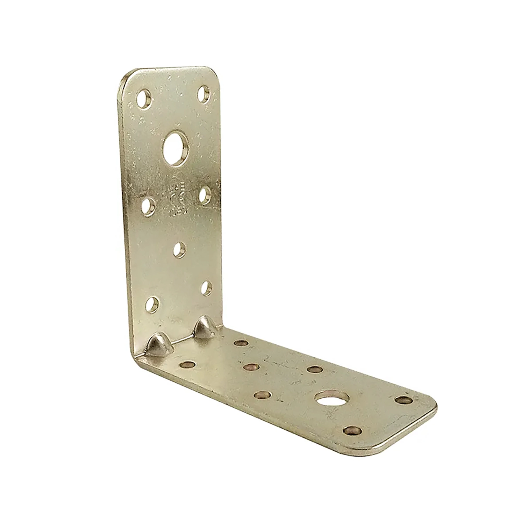 Placa Junção Dobrada Pesada 40x90x2,5mm Aço Galvanizado Minubras