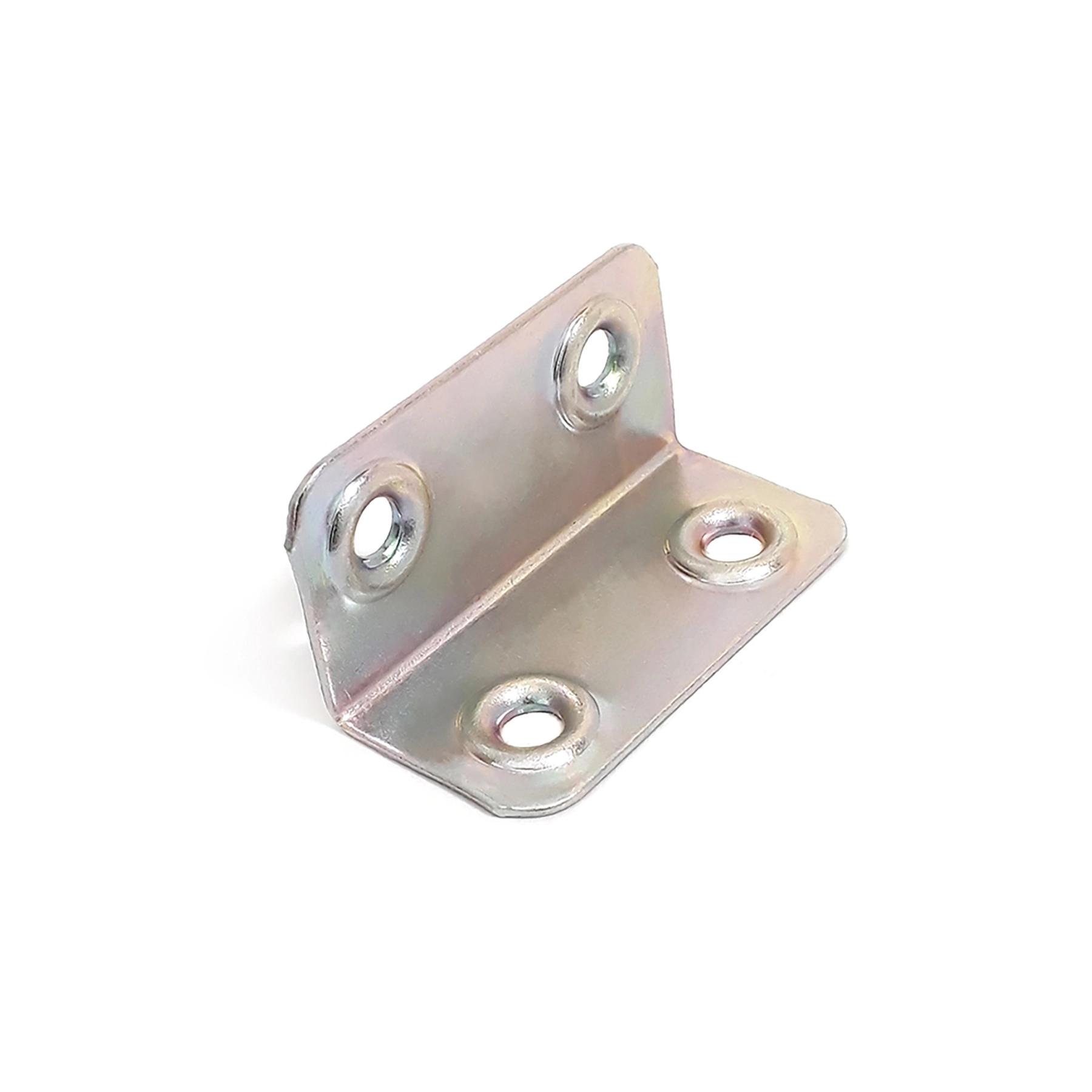 Conjunto 4 peças Junção Dobrada 40x20x1mm Aço Galvanizado Minubras
