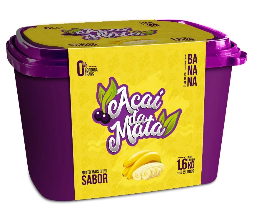 Acai Da Mata Pt 1,6kg C/ Banana