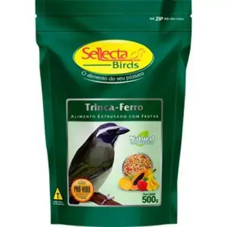 Sellecta Extrusado Natural C/frutas T Ferro 500g