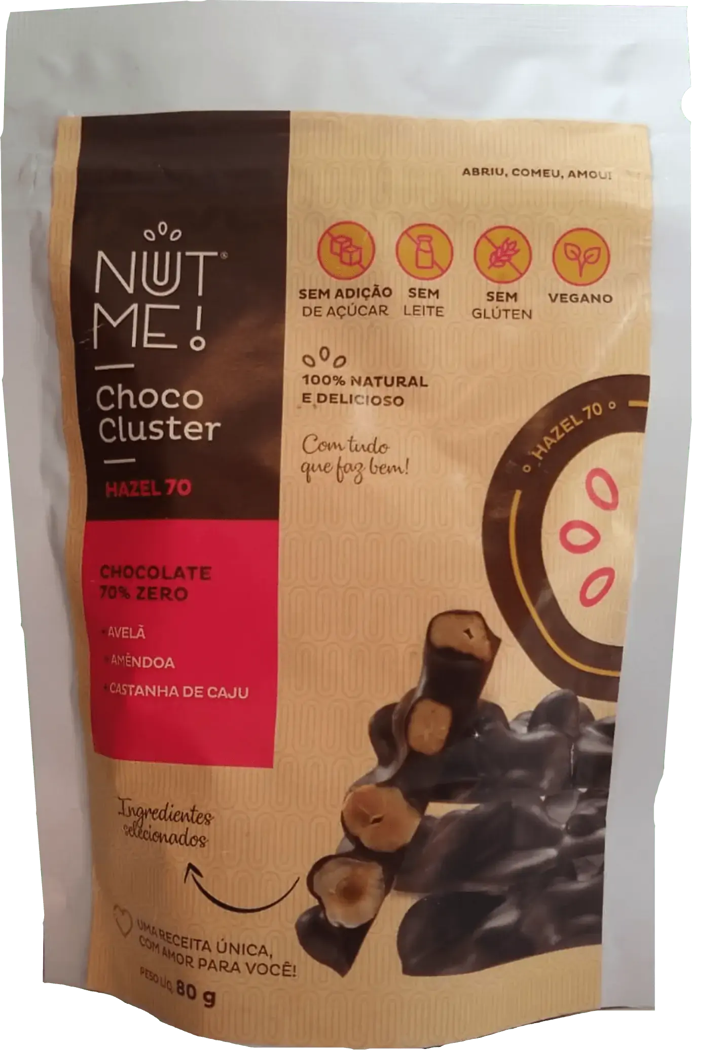 Nutme Choco Cluster 70 80g