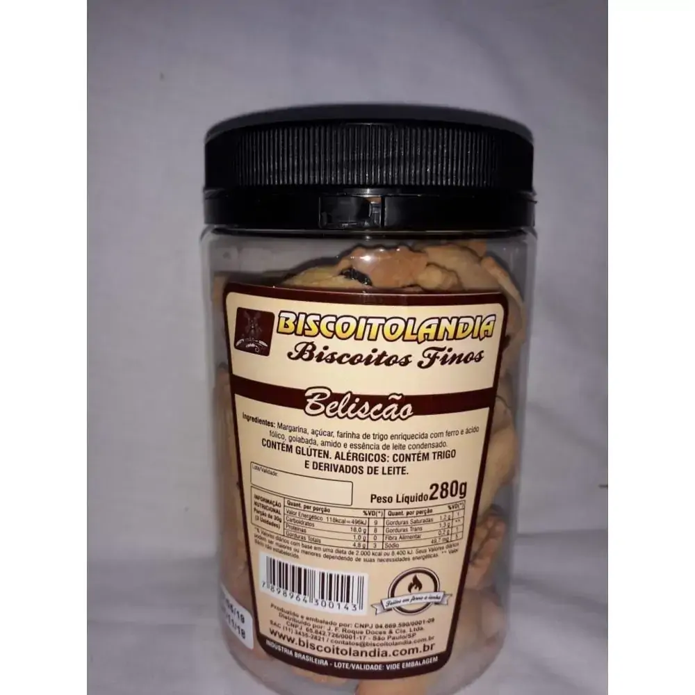 Biscoito Biscoitolandia 280g Beliscao