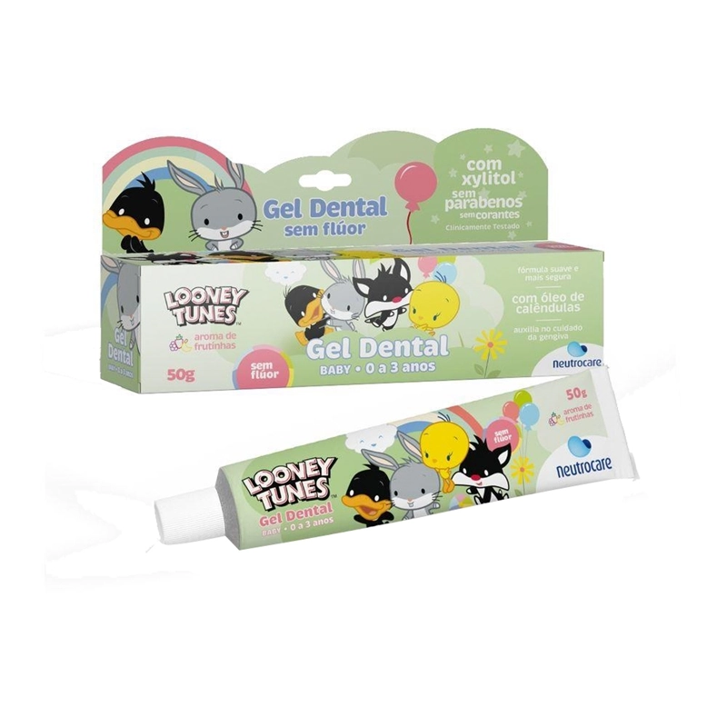 Gel Dental Neutrocare 50g Looney Tunes Baby