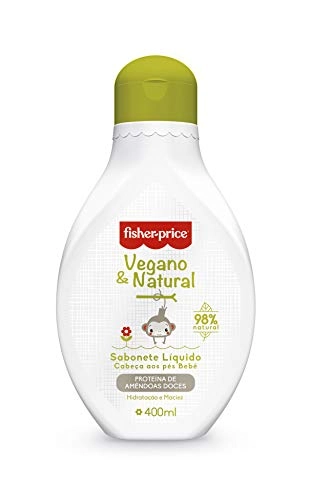 SABONETE LIQ. VEGANO CABECA AOS PÉS BEBE FISHER PRICE 400ML