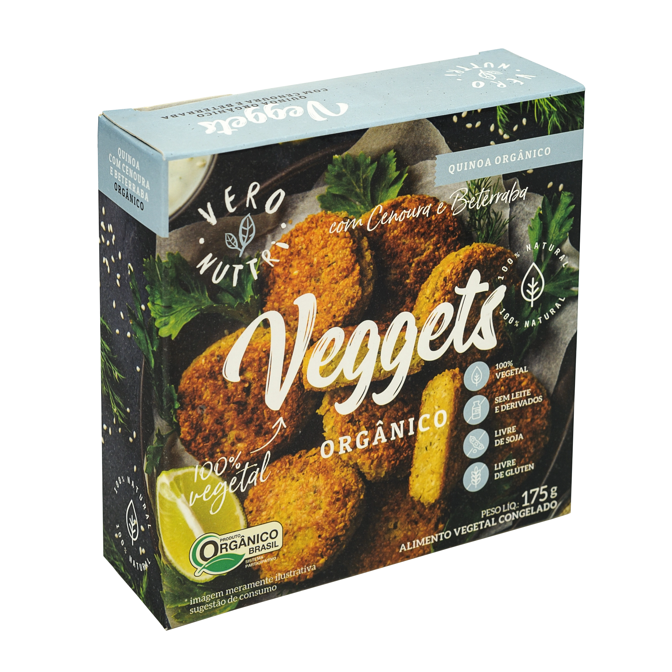 Veggets Vero Nuttri Quinoa Beterraba Cenoura Organico 175g